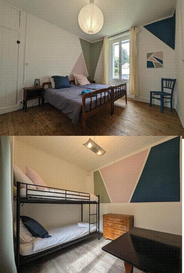 Maison Des Annees 30 - Vic-Sur-Cere - 14 Personnes Extérieur photo