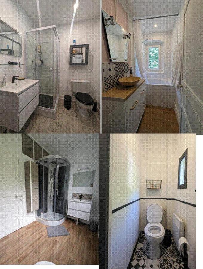 Maison Des Annees 30 - Vic-Sur-Cere - 14 Personnes Extérieur photo